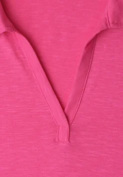 Kurzarm Poloshirt aus Jersey