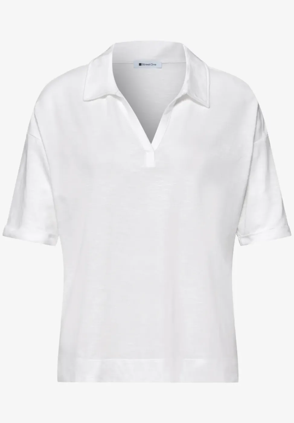Kurzarm Poloshirt aus Jersey