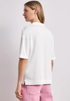 Kurzarm Poloshirt aus Jersey