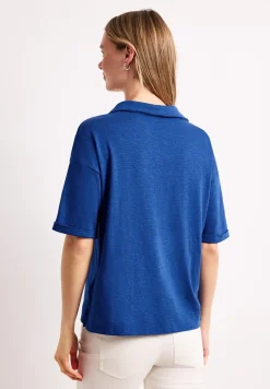 Kurzarm Poloshirt aus Jersey