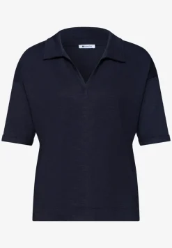 Kurzarm Poloshirt aus Jersey