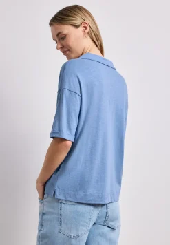 Kurzarm Poloshirt aus Jersey
