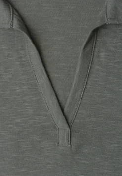 Kurzarm Poloshirt aus Jersey