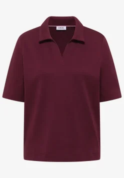 Kurzarm Poloshirt in Unifarbe