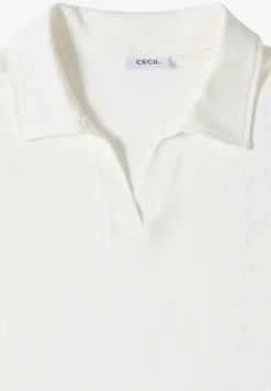 Kurzarm Poloshirt in Unifarbe