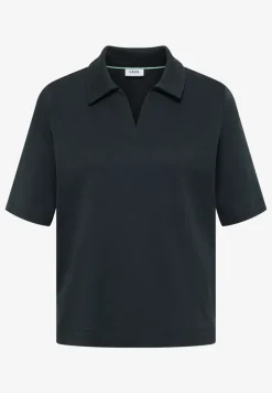 Kurzarm Poloshirt in Unifarbe