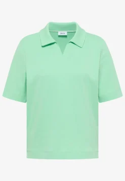 Kurzarm Poloshirt in Unifarbe