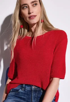 Kurzarmpullover