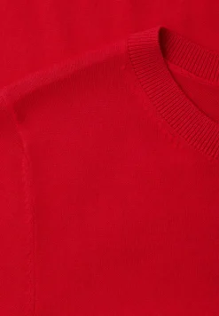 Kurzarm Pullover mit Rundhals