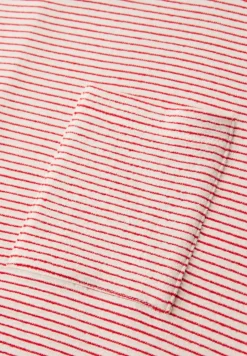 Kurzarmshirt mit Strukturstreifen