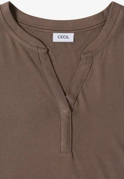 Kurzarm Shirt im Tunika-Look