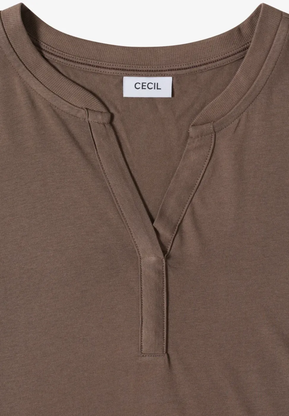 Kurzarm Shirt im Tunika-Look