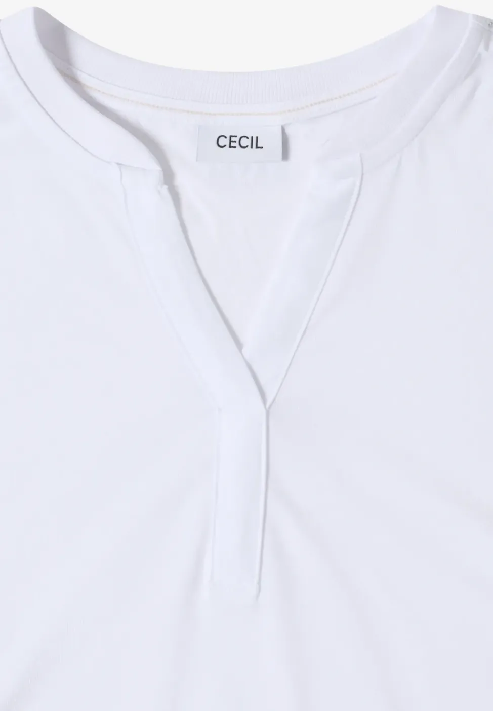 Kurzarm Shirt im Tunika-Look