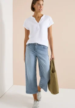 Kurzarm Shirt im Tunika-Look