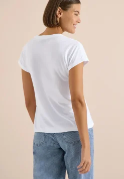 Kurzarm Shirt im Tunika-Look