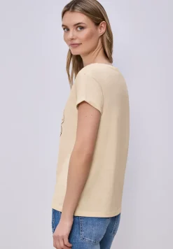 Kurzarm Shirt mit floralem Artwork