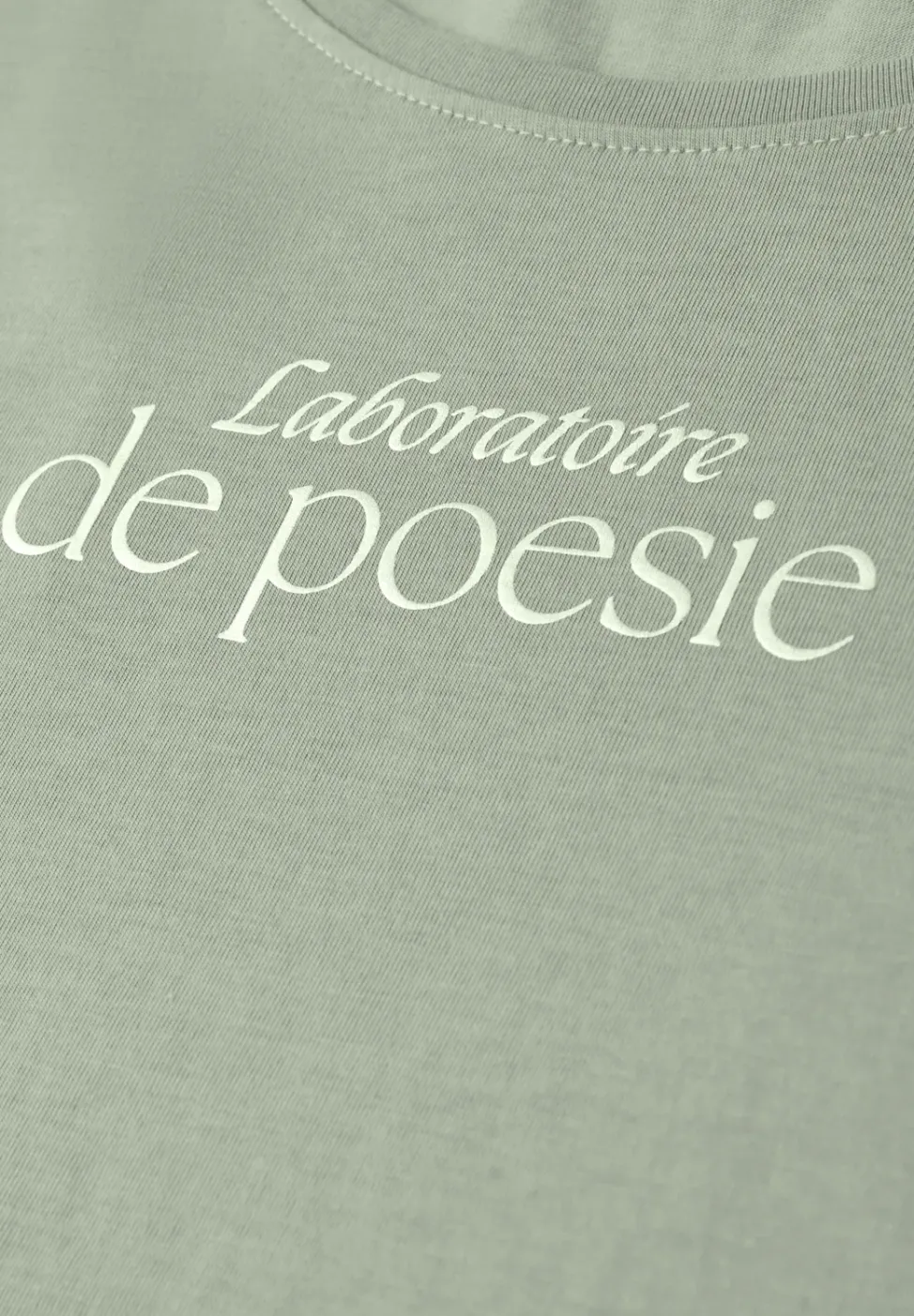 Kurzarm Shirt mit Folien-Wording