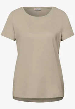 Kurzarm Shirt mit Folien-Wording