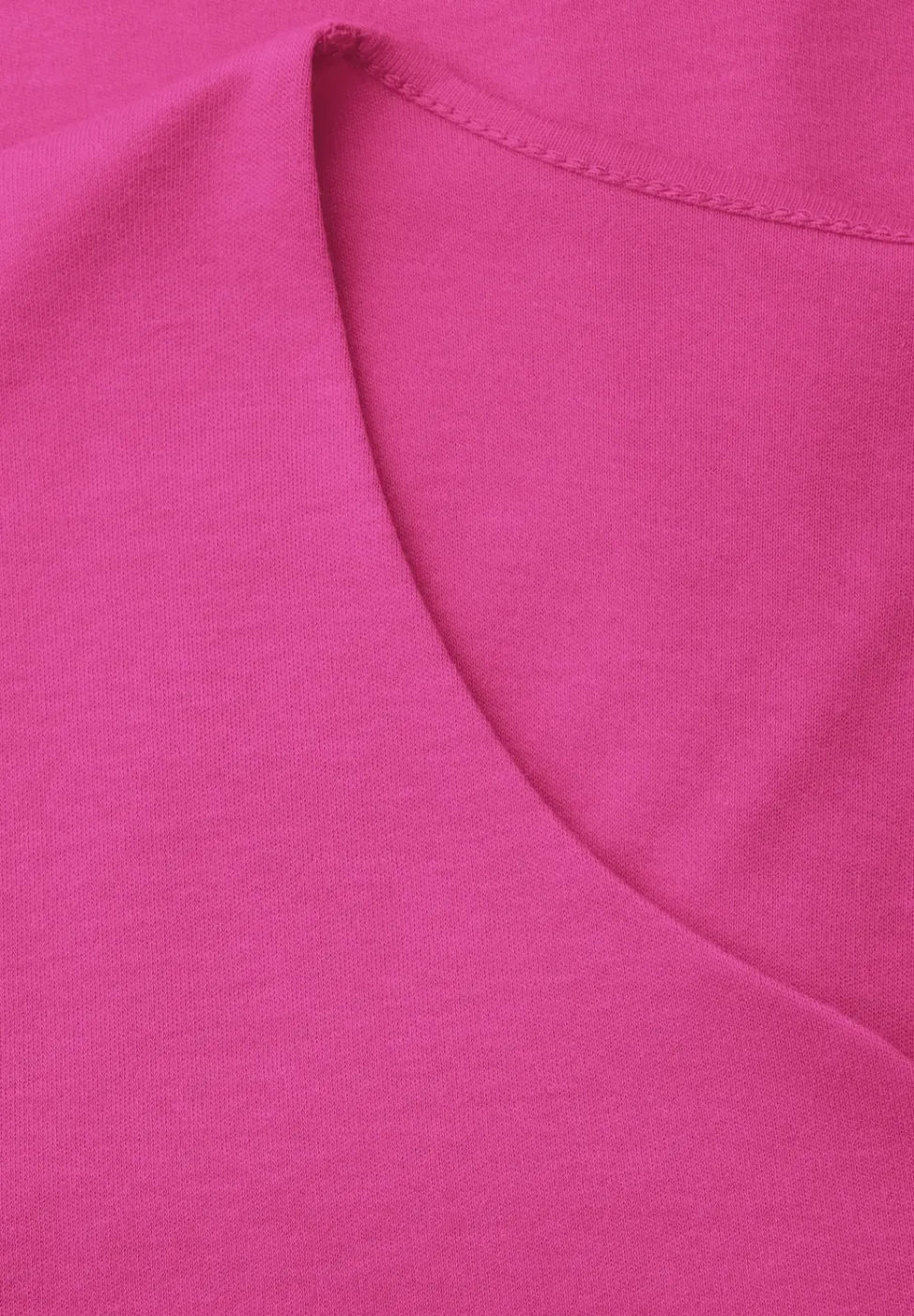 Kurzarm Shirt mit Herzausschnitt