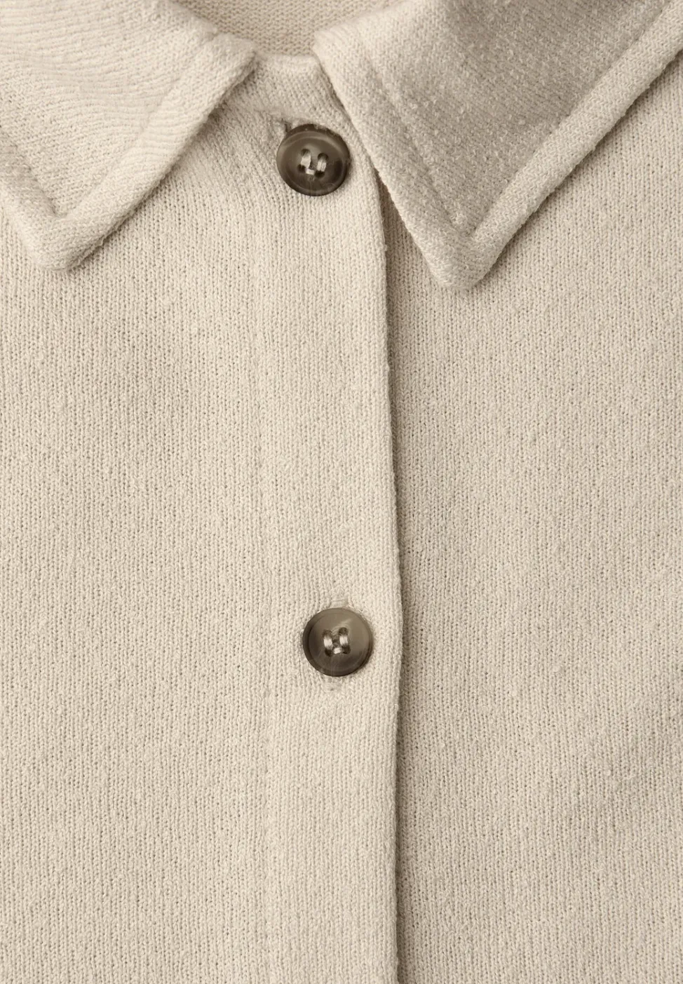 Kurzarm Shirt mit Knopfleiste