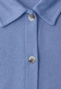 Kurzarm Shirt mit Knopfleiste