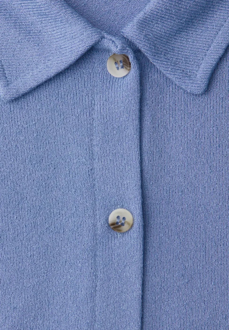 Kurzarm Shirt mit Knopfleiste