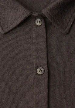 Kurzarm Shirt mit Knopfleiste