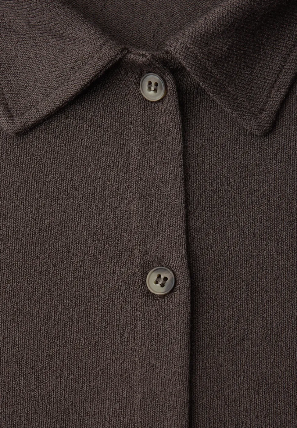 Kurzarm Shirt mit Knopfleiste