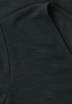 Kurzarm Shirt mit Knotendetail