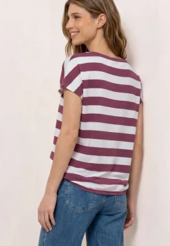 Kurzarm Shirt mit Rundhals und Print