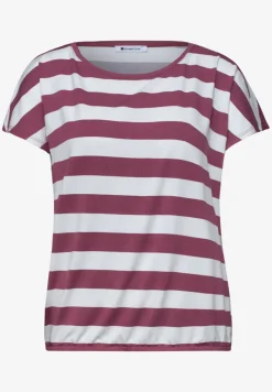Kurzarm Shirt mit Rundhals und Print