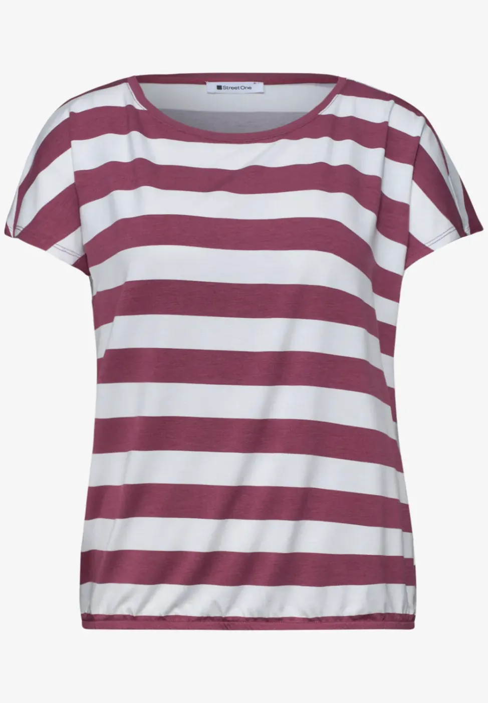 Kurzarm Shirt mit Rundhals und Print