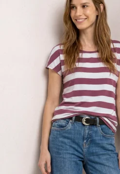 Kurzarm Shirt mit Rundhals und Print