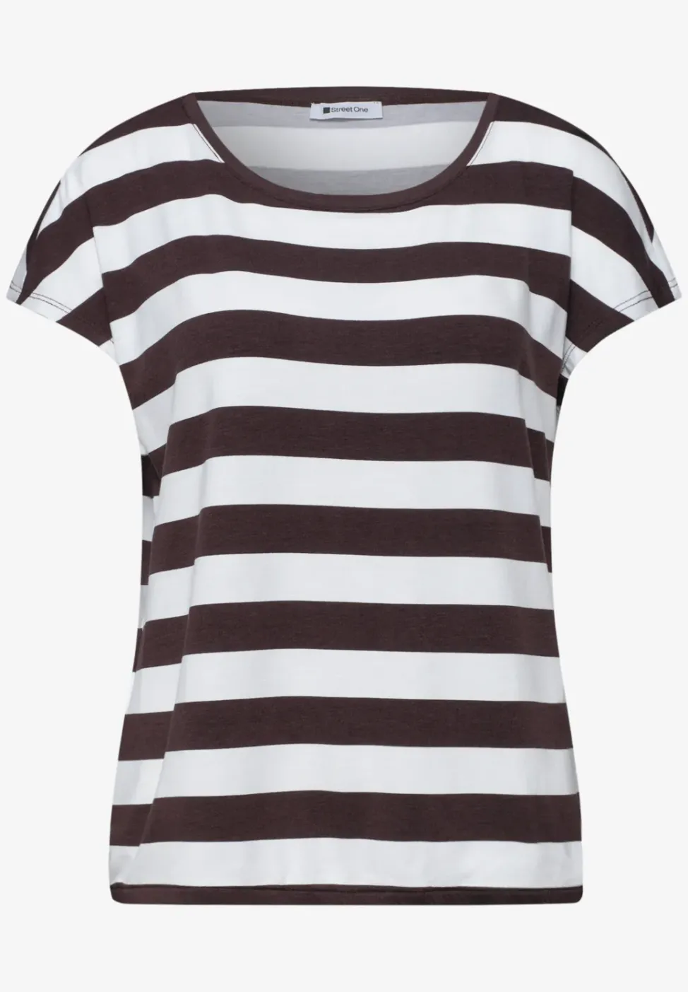 Kurzarm Shirt mit Rundhals und Print