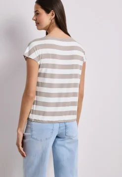 Kurzarm Shirt mit Rundhals und Print
