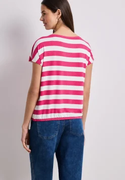Kurzarm Shirt mit Rundhals und Print