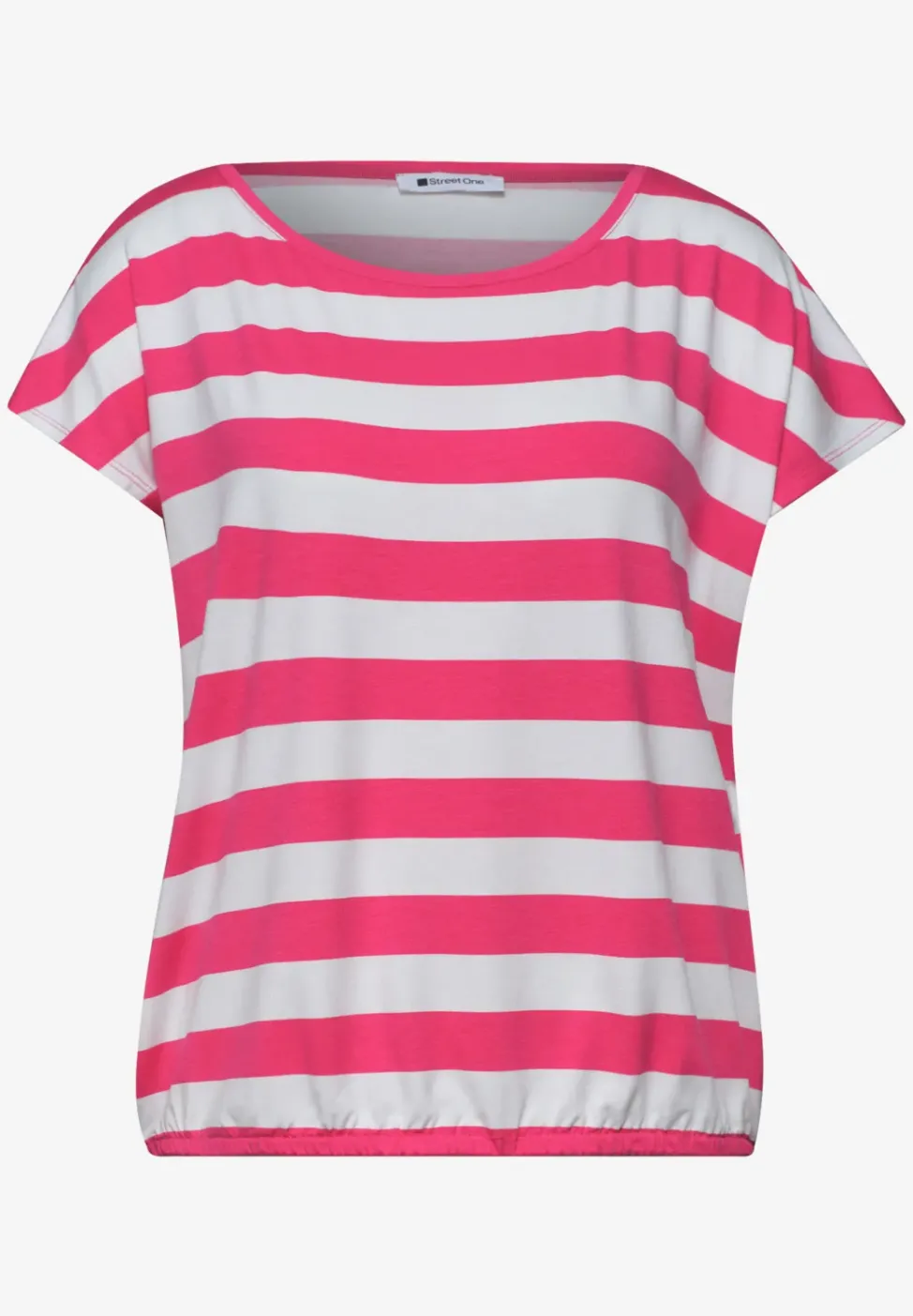 Kurzarm Shirt mit Rundhals und Print