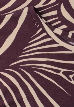 Kurzarm Shirt mit Rundhals und Print