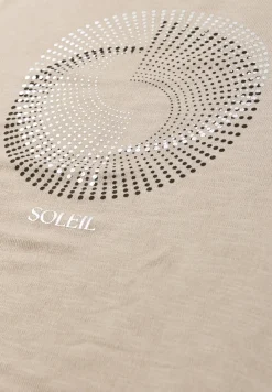 Kurzarm Shirt mit Rundhals und Print