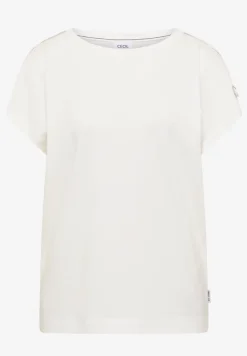 Kurzarm Shirt mit Schnallendetail