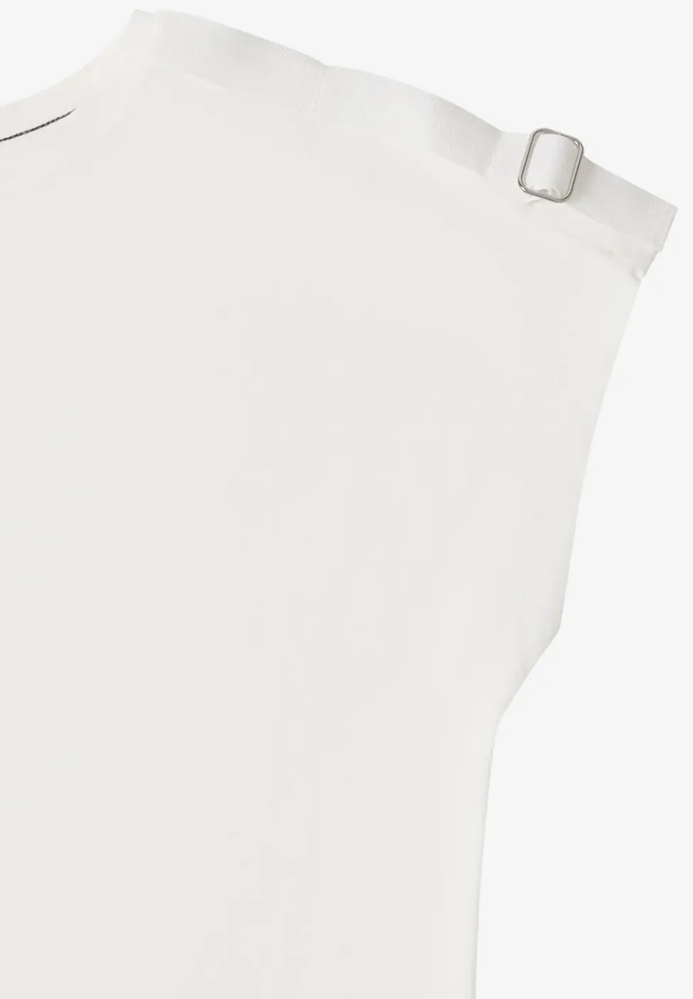 Kurzarm Shirt mit Schnallendetail