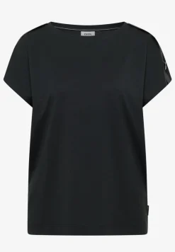 Kurzarm Shirt mit Schnallendetail