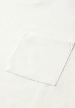Kurzarmshirt mit Strukturmix