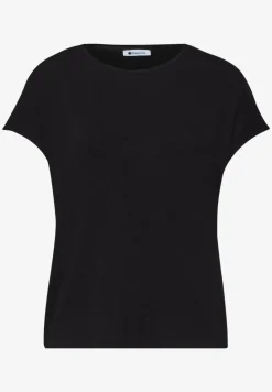 Kurzarm Shirt mit U-Boot-Ausschnitt