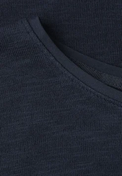 Kurzarm Shirt mit U-Boot-Ausschnitt