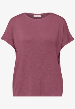 Kurzarm Shirt mit U-Boot-Ausschnitt