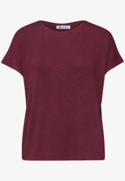 Kurzarm Shirt mit U-Boot-Ausschnitt