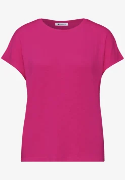 Kurzarm Shirt mit U-Boot-Ausschnitt