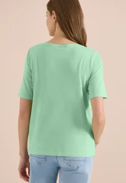 Kurzarm T-Shirt aus reiner Baumwolle