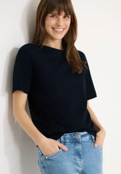 Kurzarm T-Shirt aus reiner Baumwolle